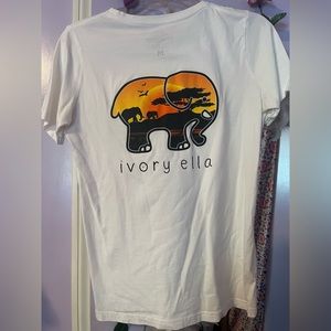 Ivory Ella Medium white sunset shirt